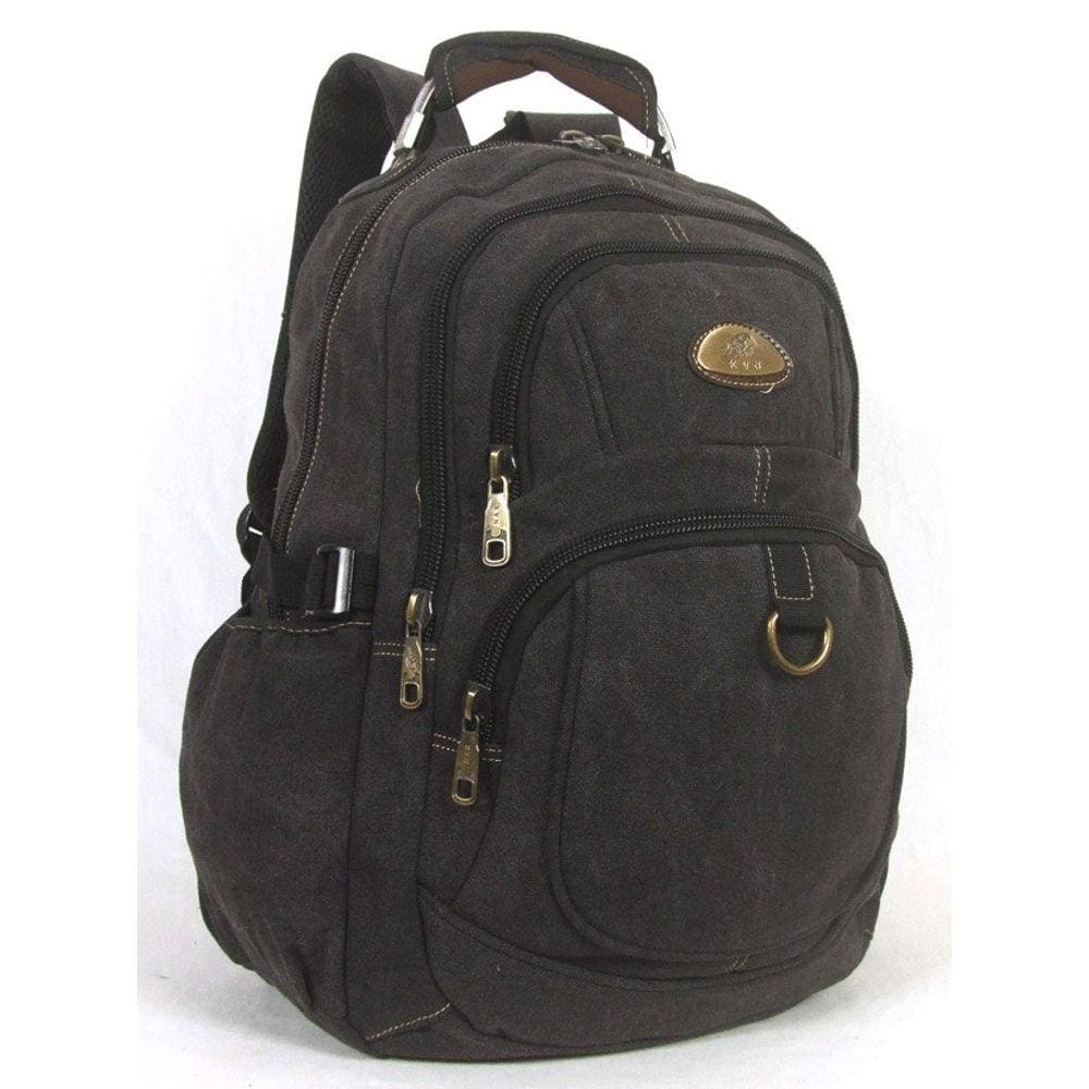 Mochila Reforçada Lona Masculina Feminina Notebook Kvn