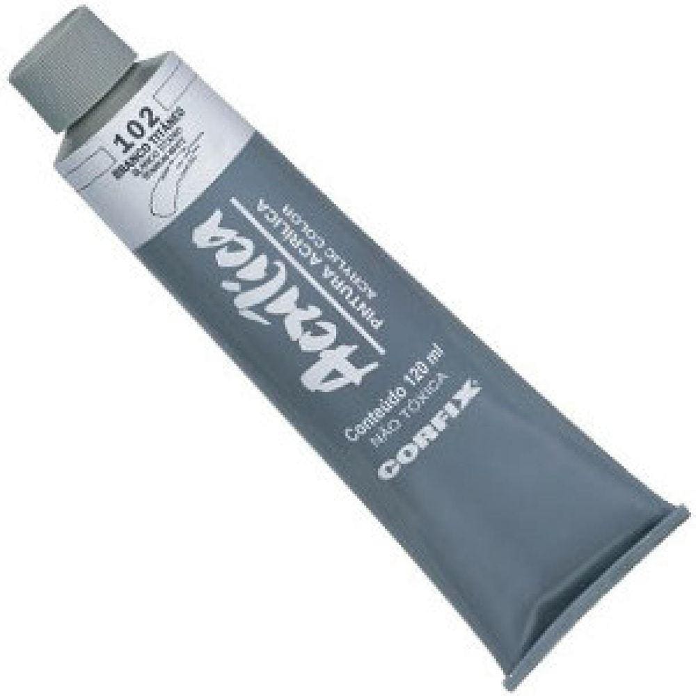 Tinta Acrilica Corfix Branco Titanio 102 120Ml