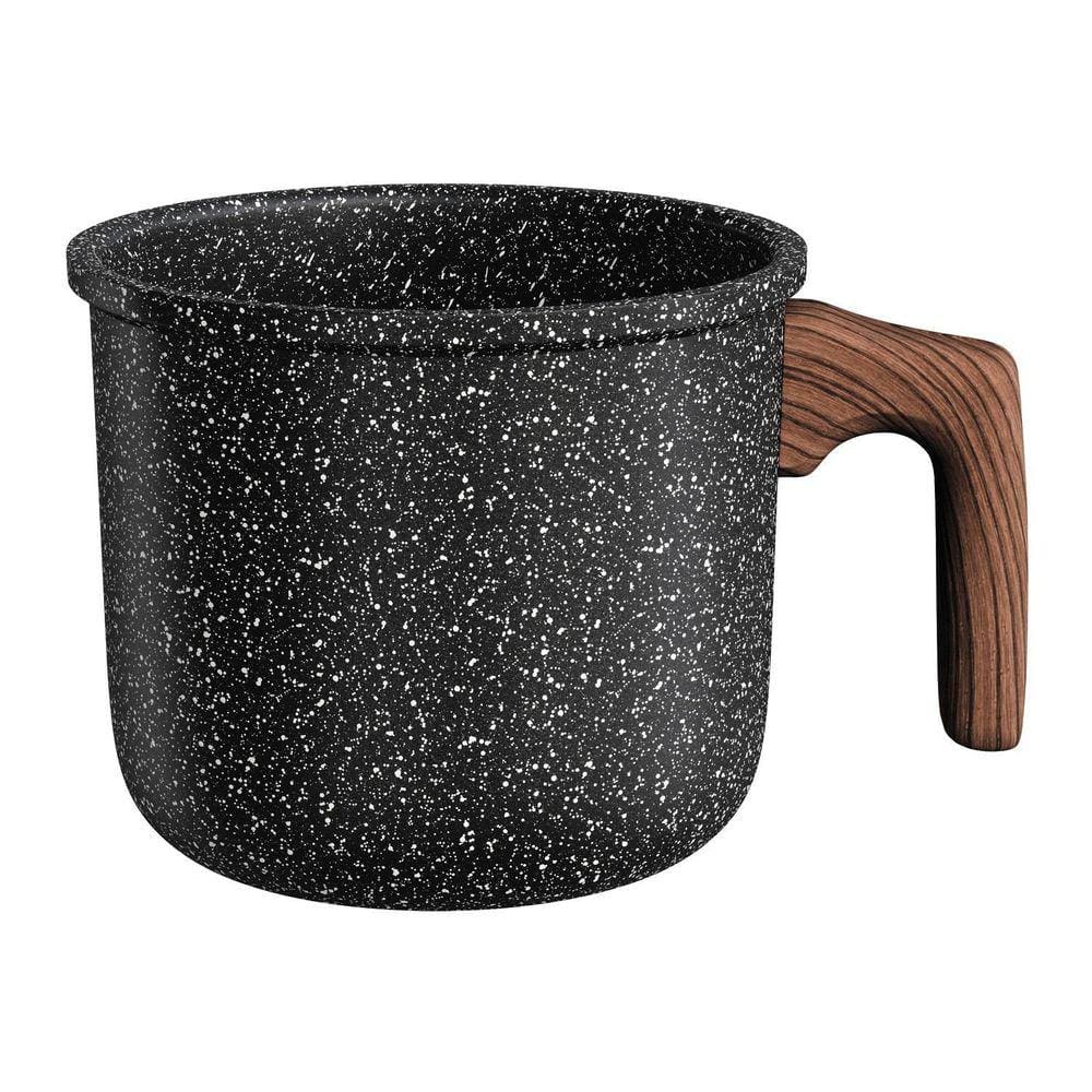 Leiteira Canecão Fervedor Antiaderente Indução Wooden 1,9L