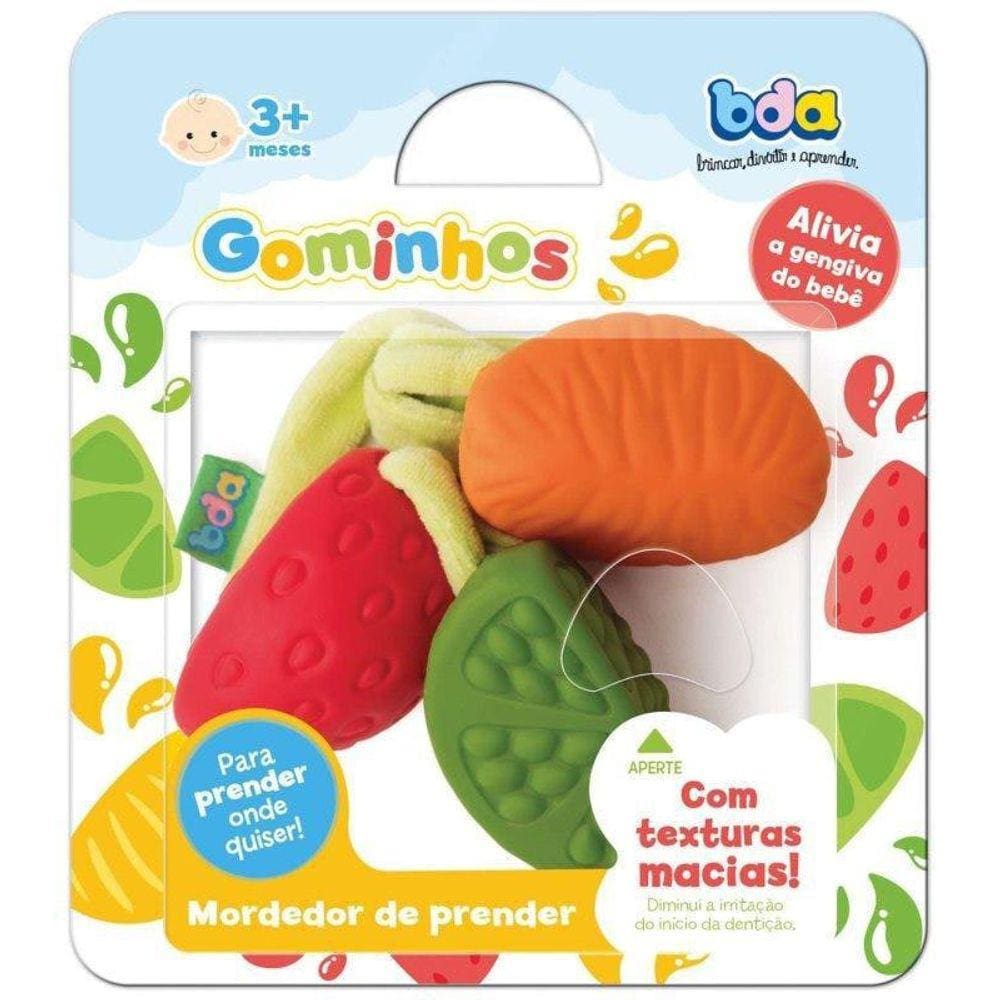 Mordedor Infantil Gominhos De Prender Toyster