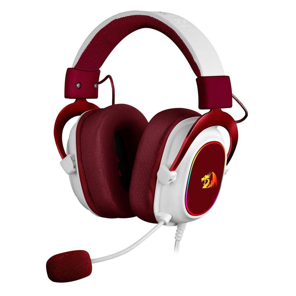 Headset Gamer Redragon Zeus X - Usb - Drivers 53Mm - Red