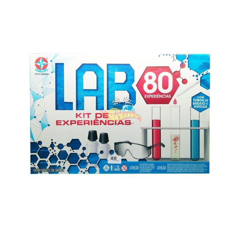 Jogo De Experiências LAB 80 - Estrela