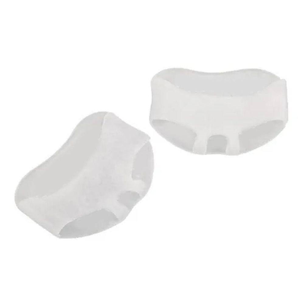 Meia Capa Silicone Protetor Antepé Dedos Do Pé Almofada Gel