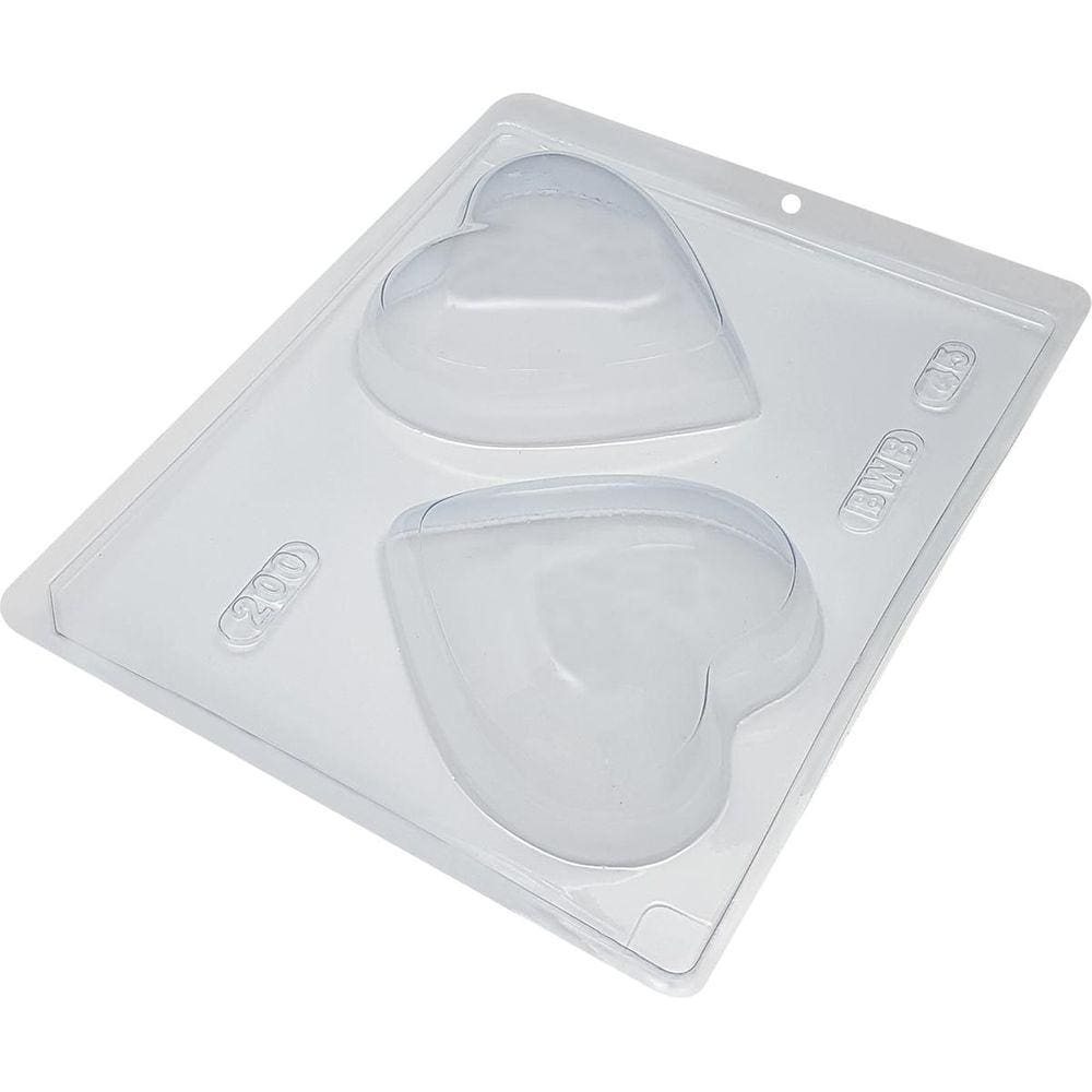 Forma de Acetato Coração Especial 200g Com 3 un (46) BWB