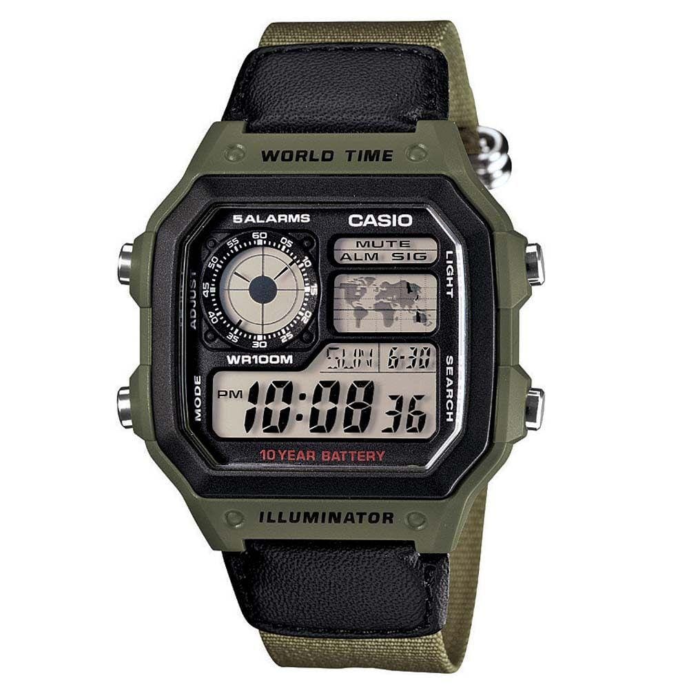 Relógio Casio Military Masculino - AE-1200WHB-3BVDF