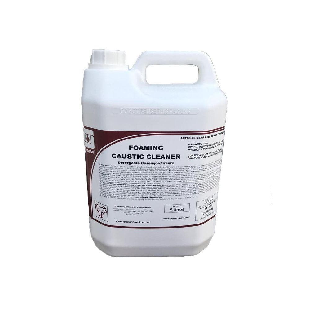 Detergente Desengordurante Foaming Caustic Cleaner Spartan