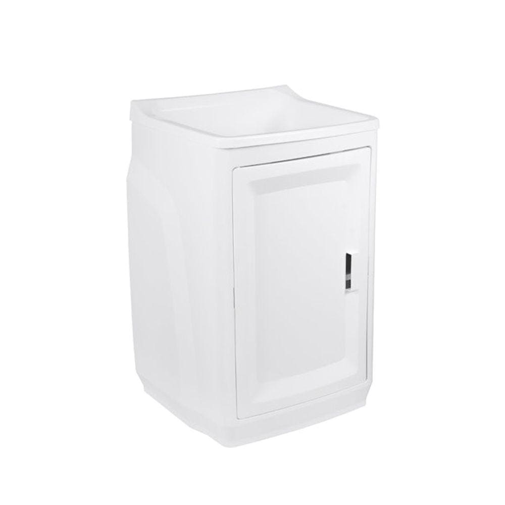 Tanque com Gabinete Lava Roupa Todo Plástico Astra