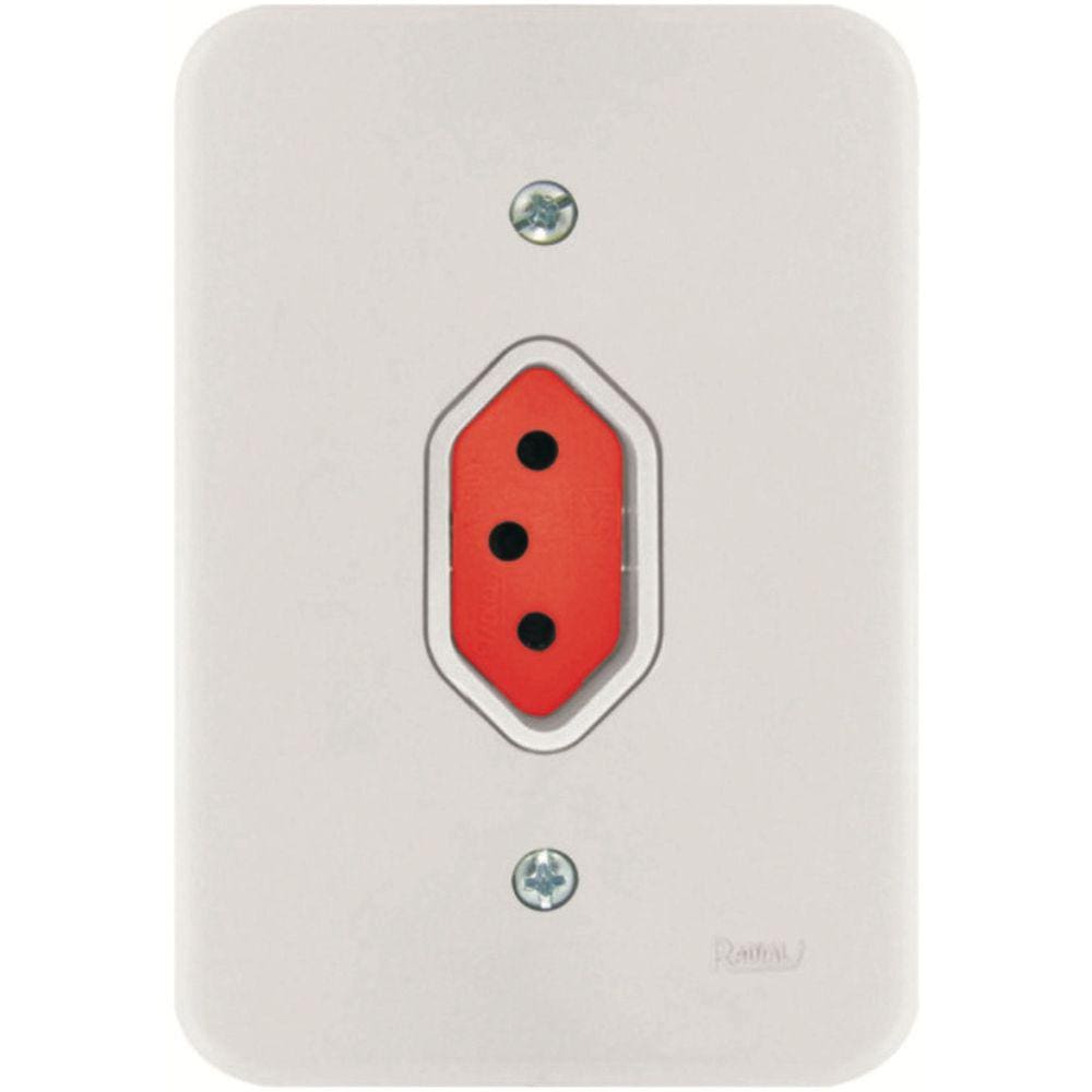 Tomada 2 Pólos + Terra 20A Linha Pollar Radial 1901.376