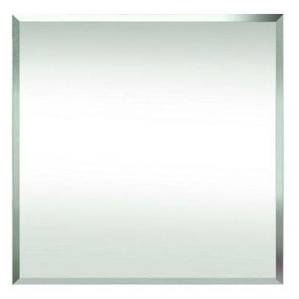Espelho Decorativo Multiuso Bisotê Com Fita Dupla Face 40X40