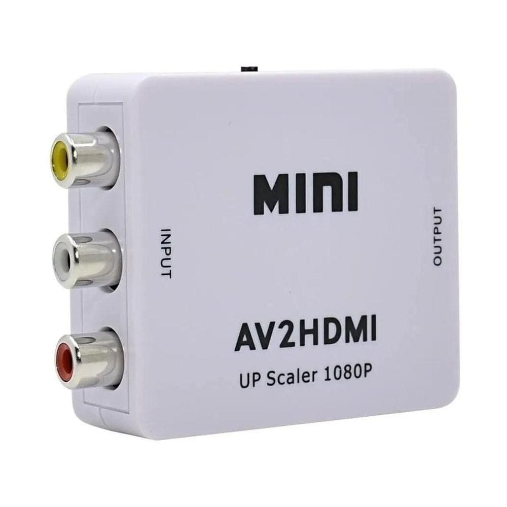 Mini Adaptador Conversor Av Para Hdmi