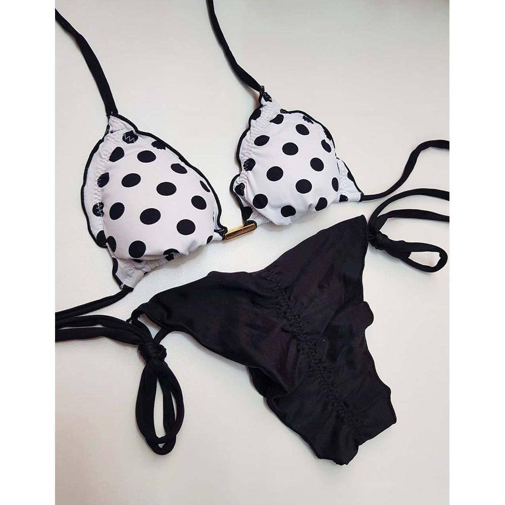 Biquini Feminino Ripple De Amarrar Poa