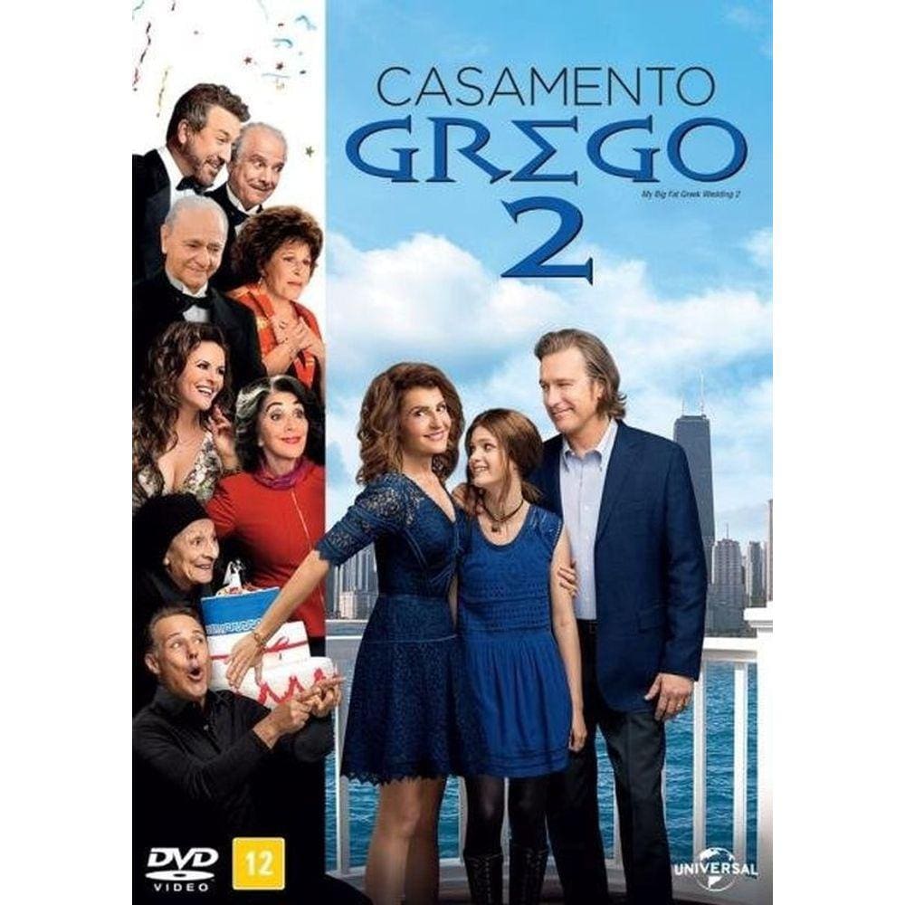 Dvd Casamento Grego - Nia Vardalos