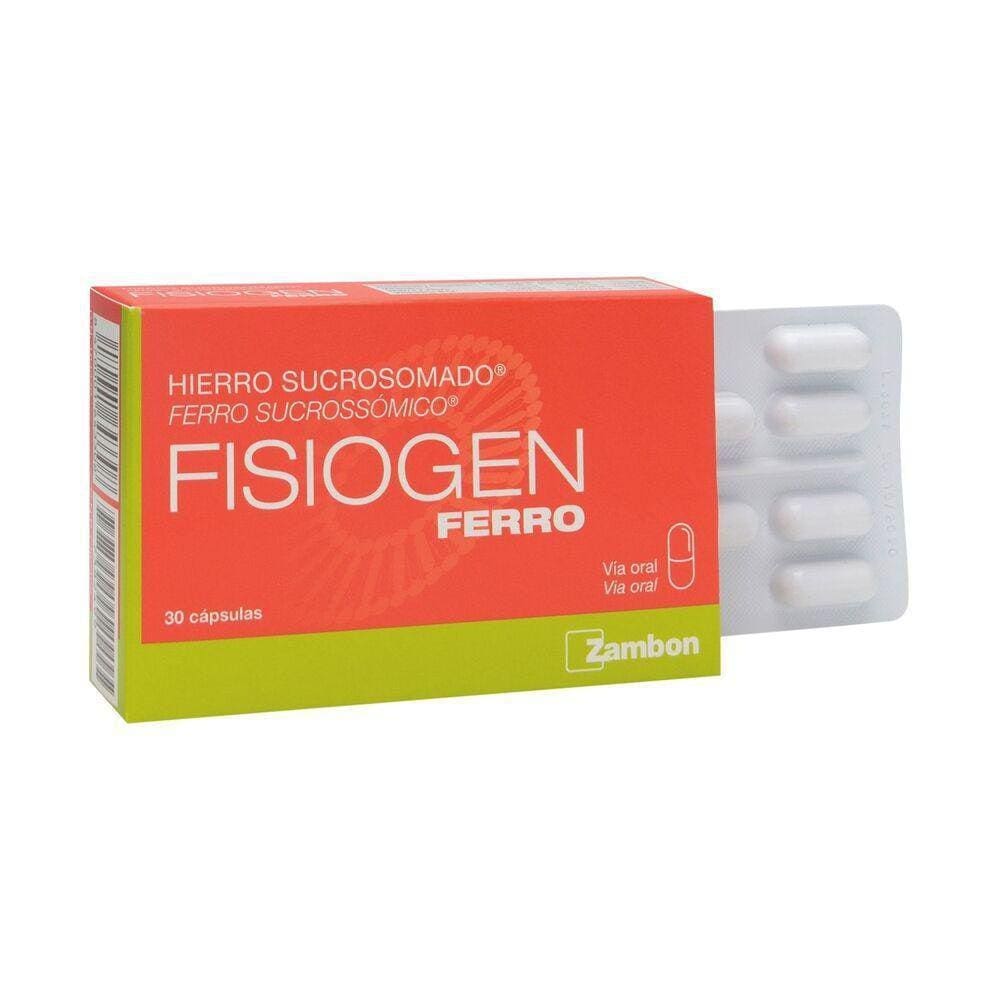 Fisiogen Ferro Com 30 Capsulas