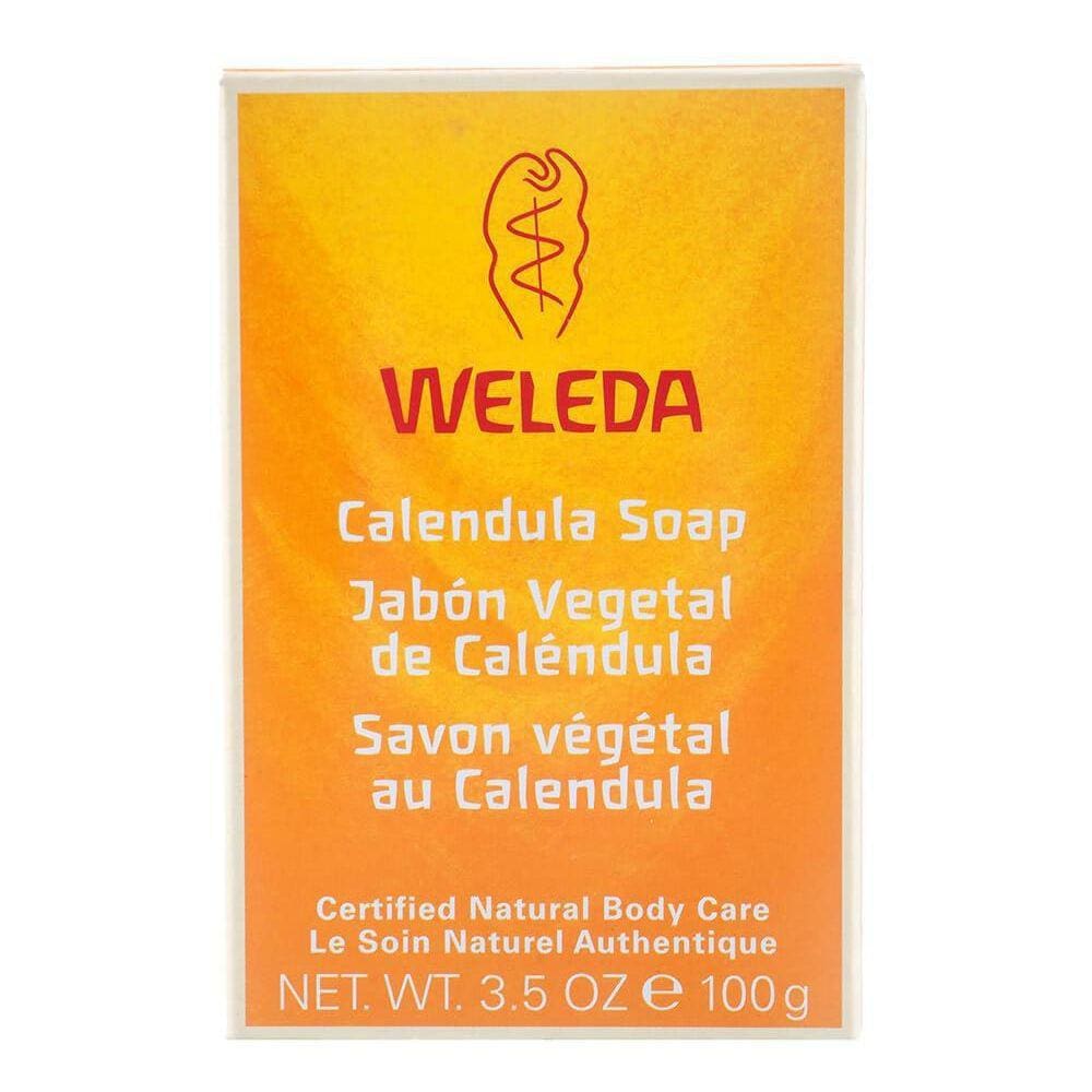 Sabonete Vegetal Natural De Calêndula 100G - Weleda