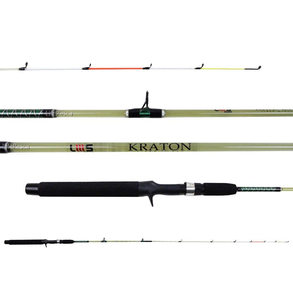 Vara Para Carretilha Lumis Kraton 4`1\" (1,25M) 6-12Lbs - KC1251 - Inteiriça