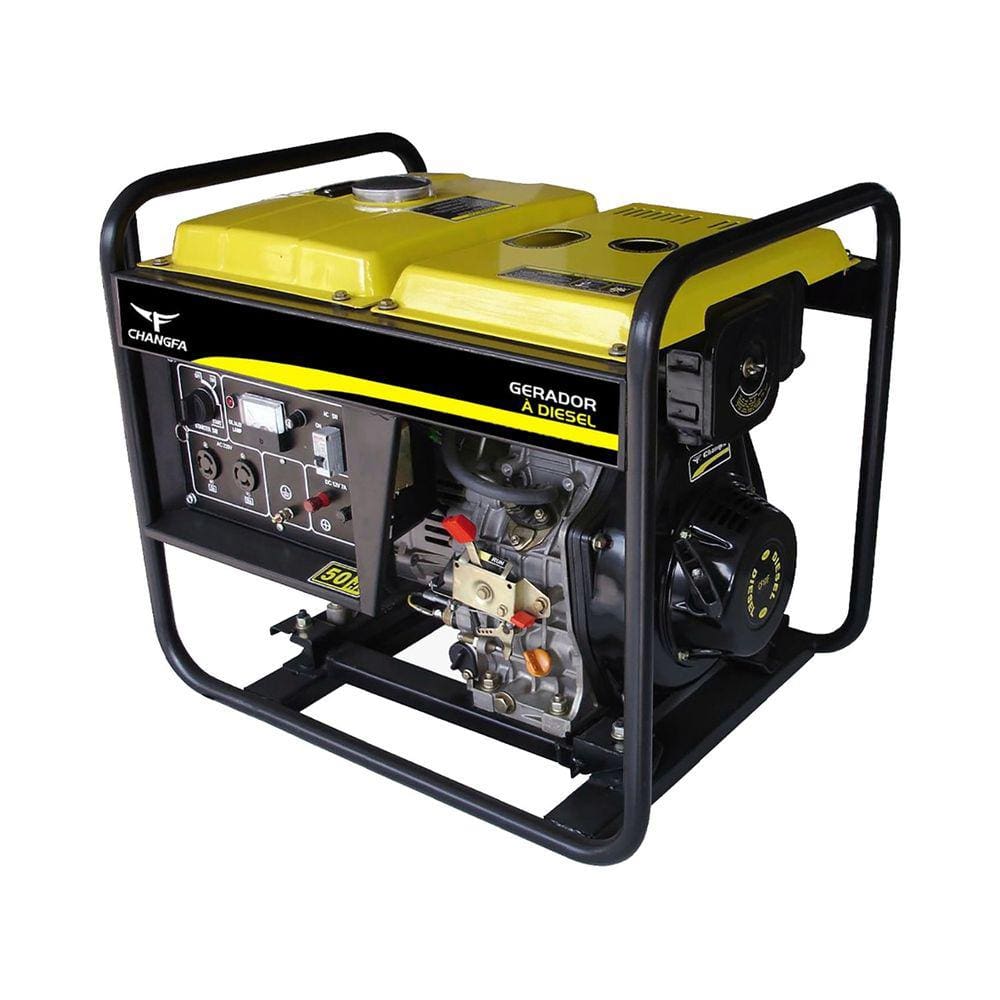 Gerador À Diesel Mono 3.3kw Changfa CFED4000X Partida Manual 220V