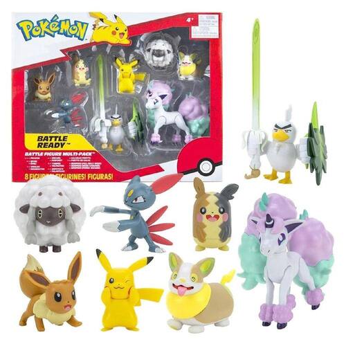 Compre Pokemon - Kit 8 Figuras de Batalha - Pikachu, Abra, Leafeon aqui na  Sunny Brinquedos.