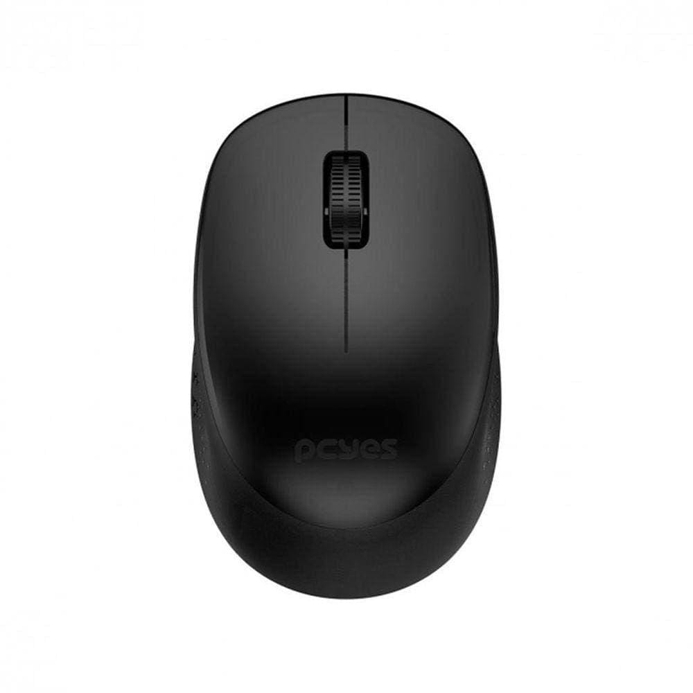 Mouse Mover Sem Fio Silent Click 1600 Dpi Pmmwscb Preto