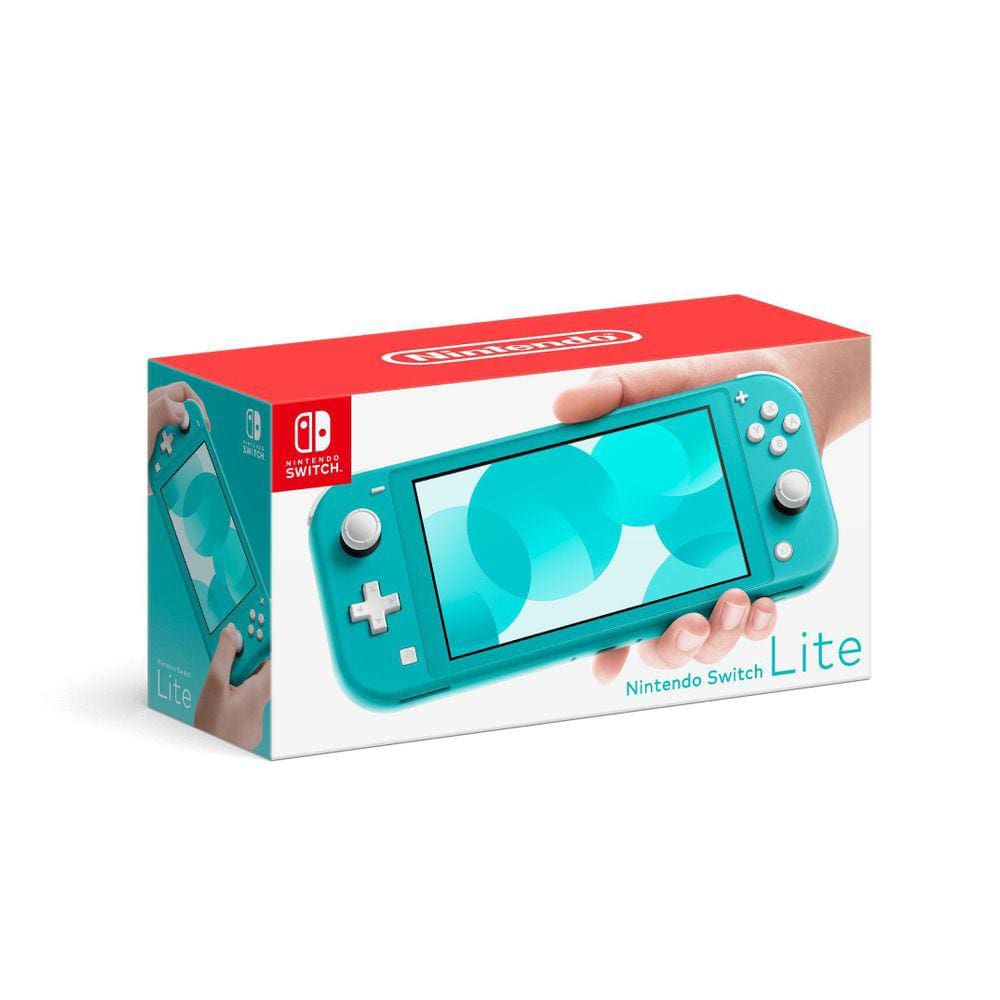 Console Nintendo Switch Lite Tela 5,5`` Azul Turquesa