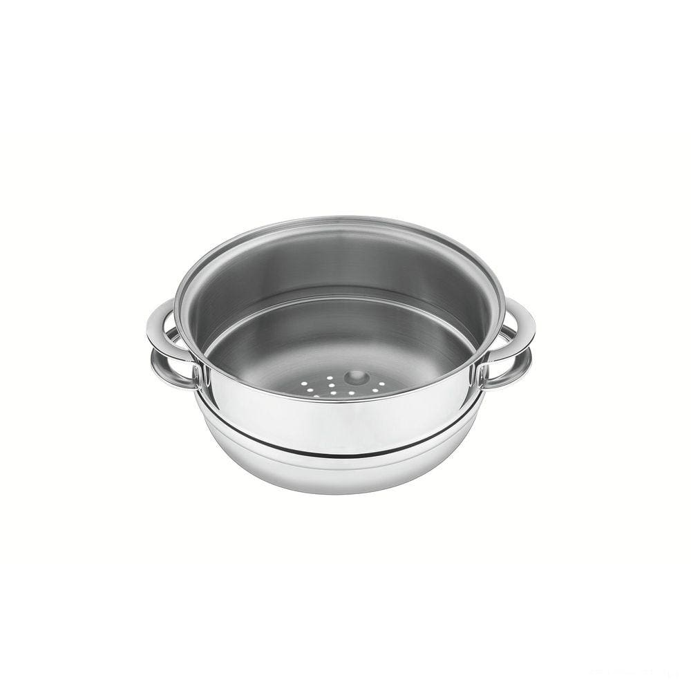 Cozi-Vapore Tramontina Solar em Aço Inox com Alças 20 cm 3,2 L Tramontina