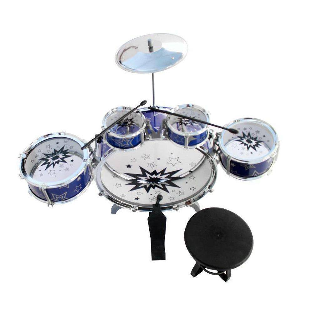 Bateria Infantil Musical Importway 5 Tambores