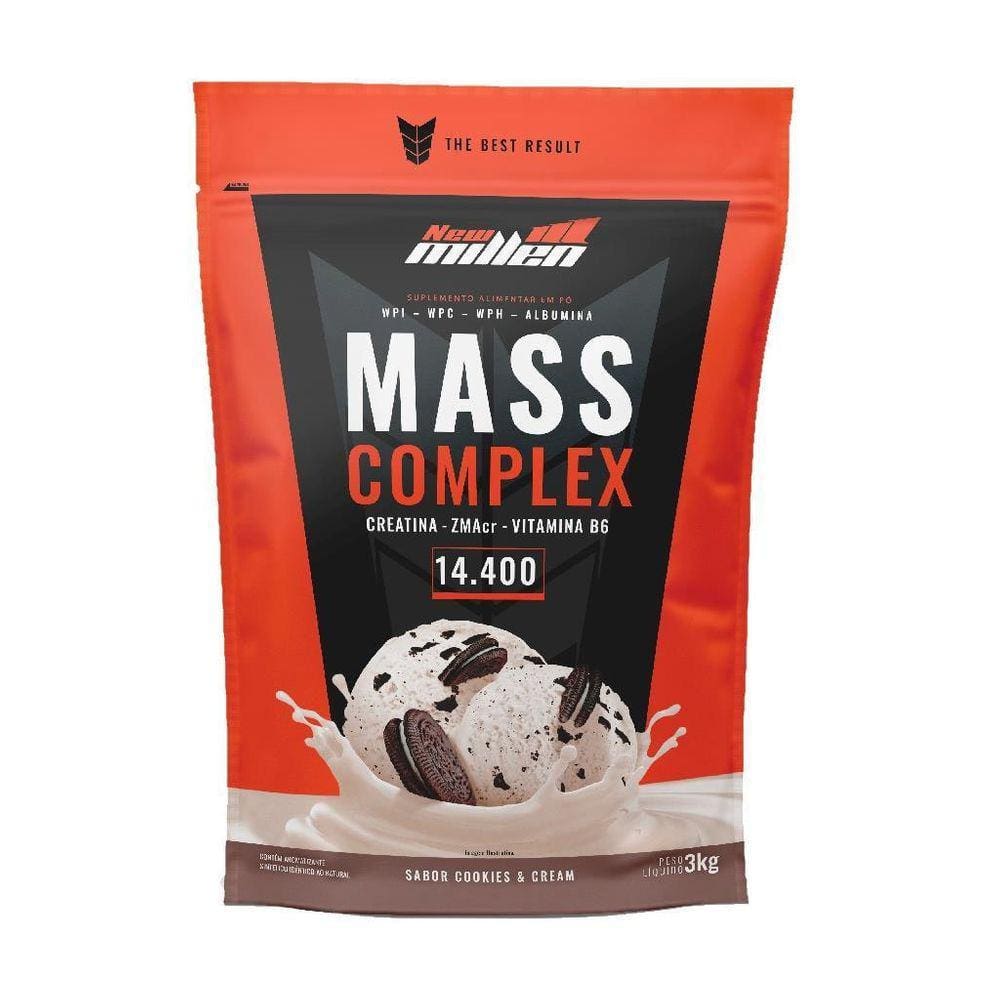 Mass Complex , Cookies 3Kg Sachê - New Millen