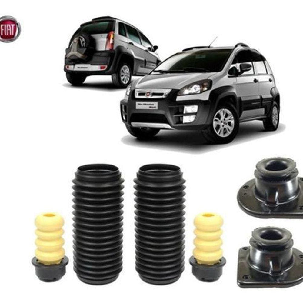 2 Kit Do Amortecedor Dianteiro Fiat Idea 2005 2006 2007 2008