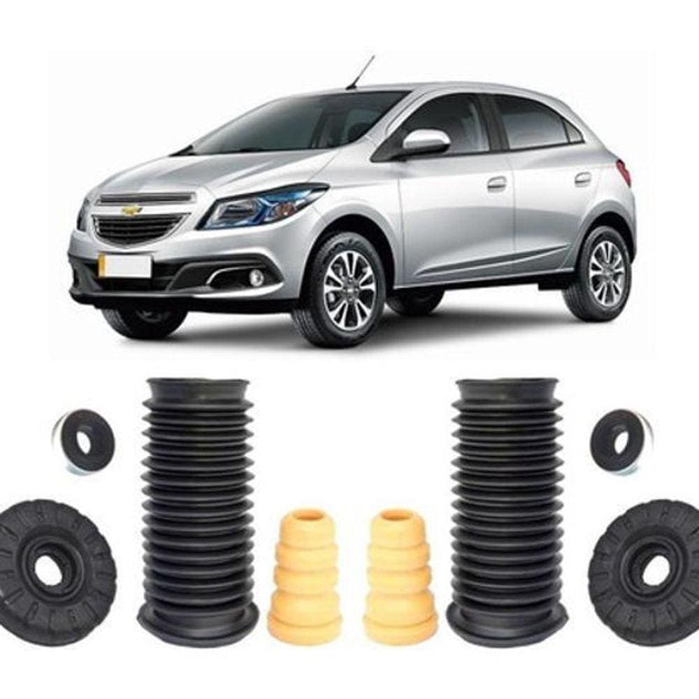 Par Kit Batente Suspensão Dianteira Chevrolet Onix 2013 2014