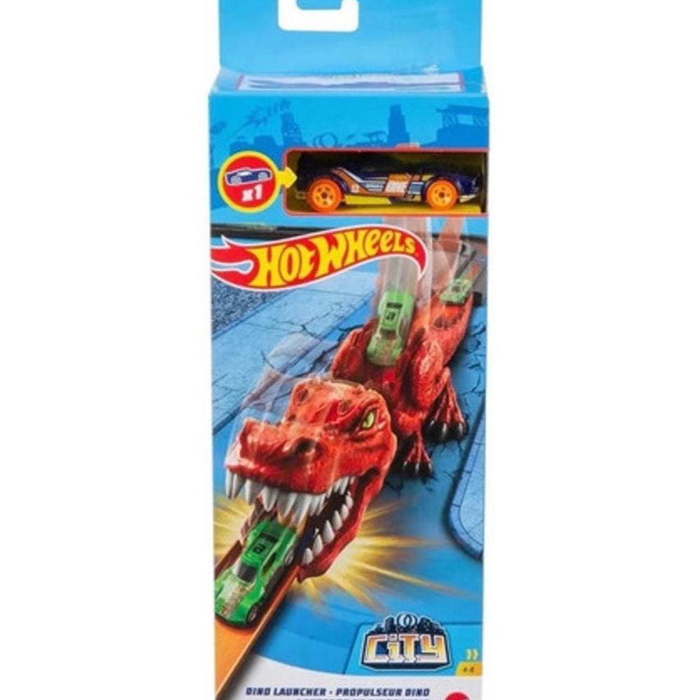 Lançador Hot Wheels Nemesis Dino Gvf42