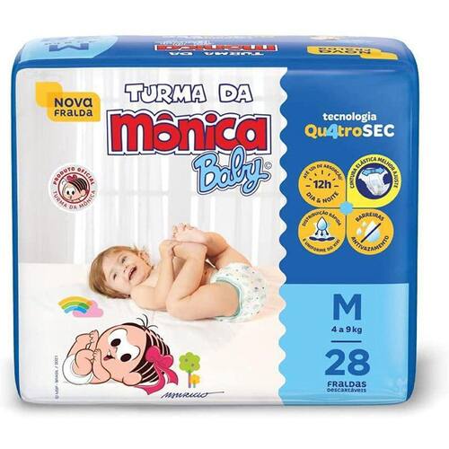 Fralda Turma Da Mônica Baby Giga – Clube Baby Promoções para