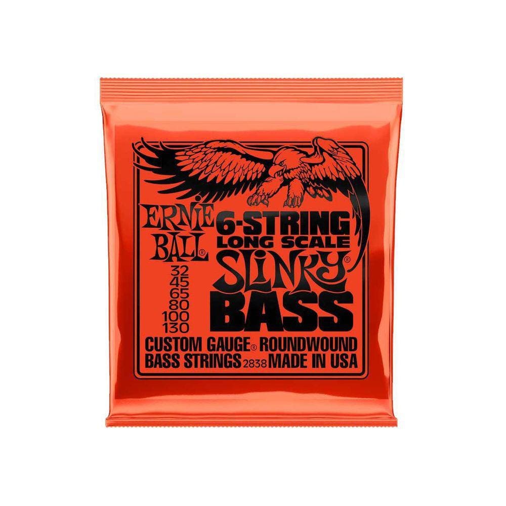 Encordoamento Para Baixo 6 Cordas Ernie Ball 032