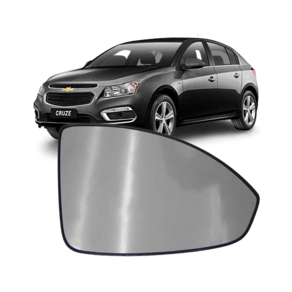 Lente Retrovisor Com Base Cruze 11-16 Lado Direito