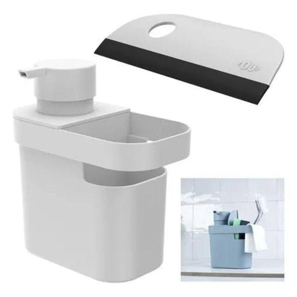 Porta Detergente Esponja Organizador E Rodinho De Pia F6048