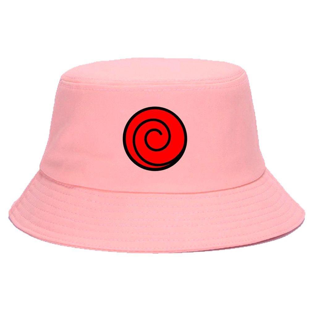 Chapéu Bucket Hat Naruto Clã Uzumaki