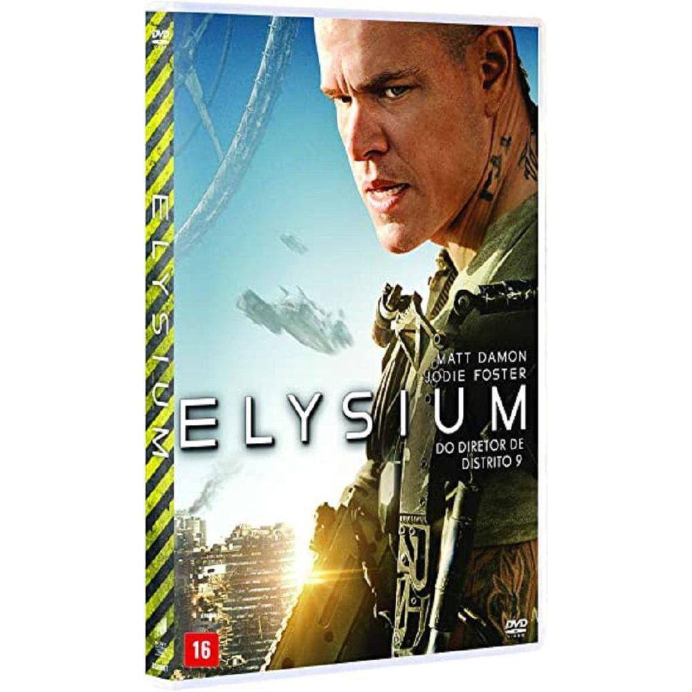 Dvd Elysium Matt Damon Wagner Moura Novo Lacrado