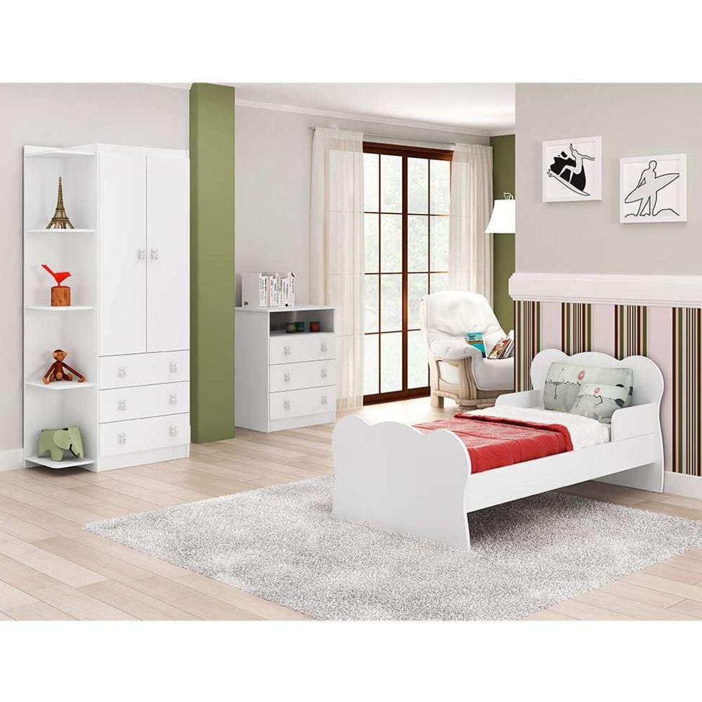 quarto infantil decorado enzo 2 pt 6 gv branco
