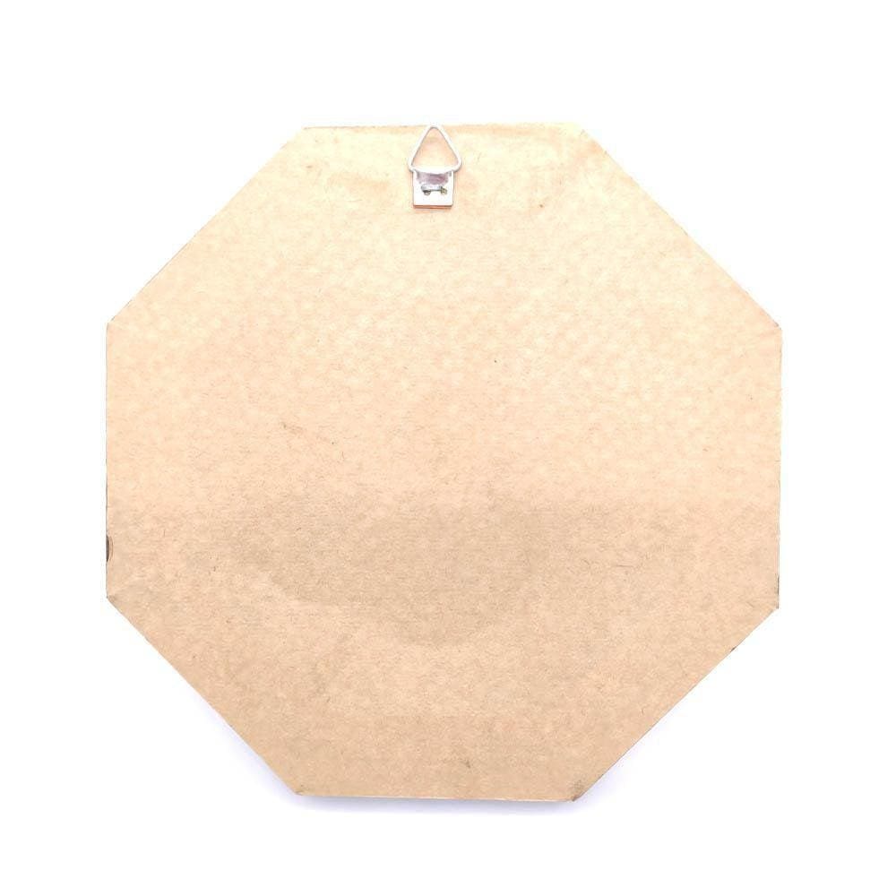 Quadro Oitavado Profissão Direito Moldura Madeira 18 Cm
