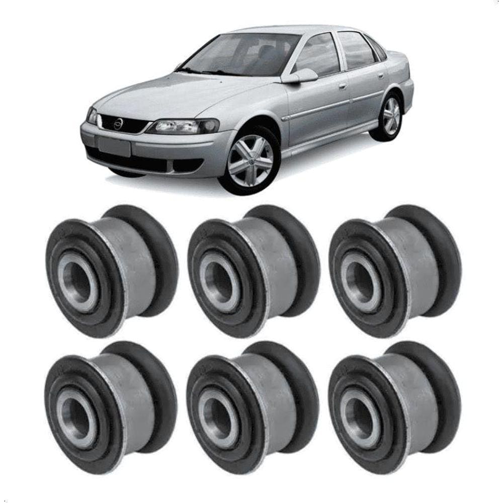 Kit 6 Buchas Agregado Quadro Dianteiro Vectra Astra Zafira