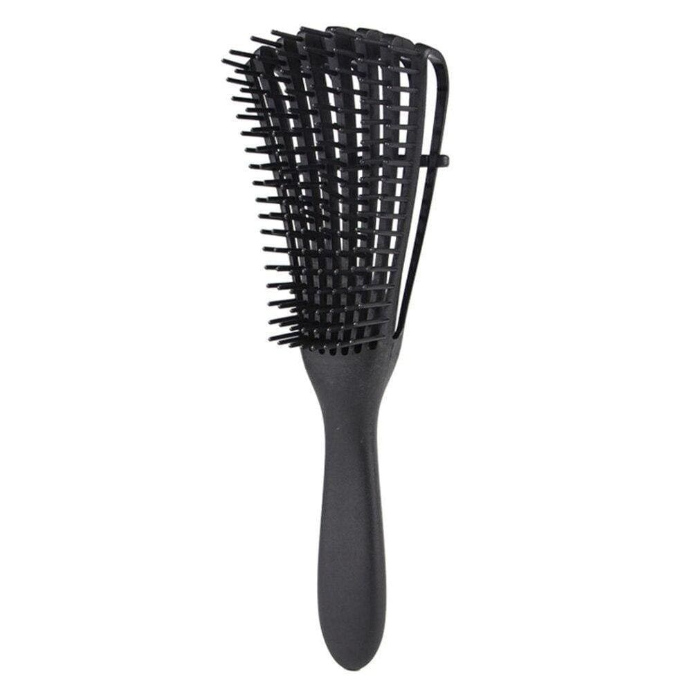 Escova Polvo Desembaraça Cacho Escova Polvo Cabelo Ondulados