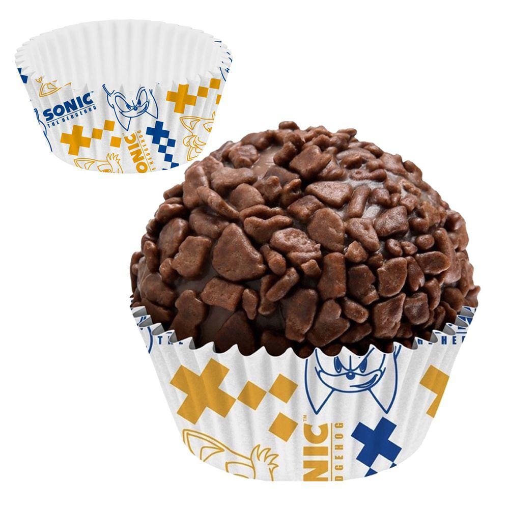 Forminha para Doces Sonic N5 - 100 Unidades