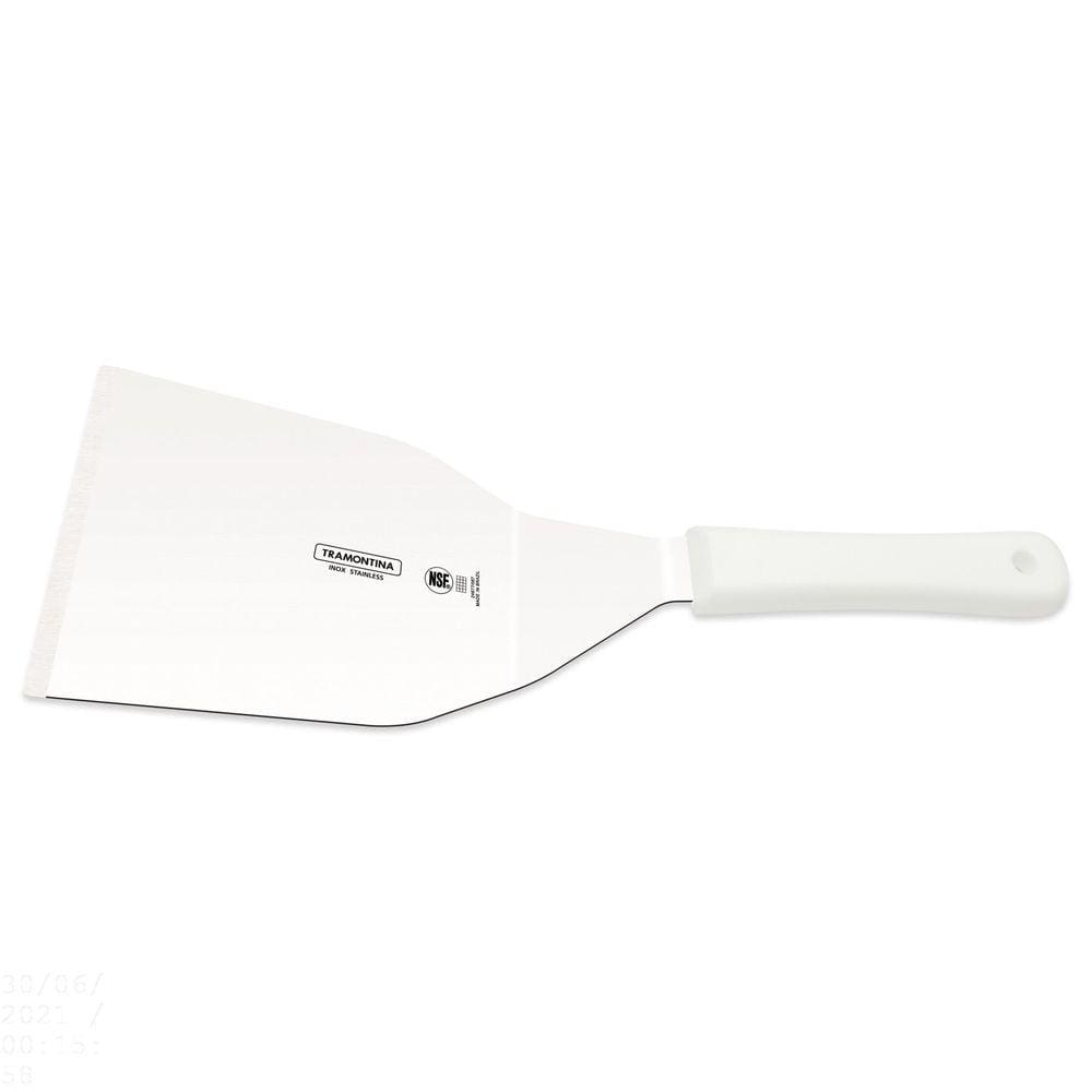 Espátula para hambúrguer 7"x4 1/4" Tramontina Cabo Branco Profissional Tramontina