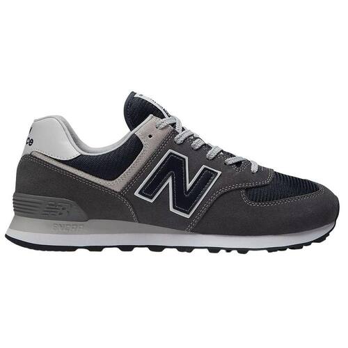 Tênis New Balance 574 ML574LJ2 Masculino Cinza e Marinho Menor preço em Tênis New Balance 574 ML574LJ2 Masculino Cinza e Marinho