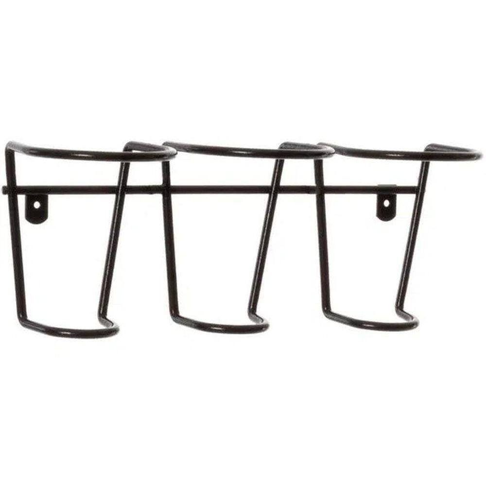 Suporte De Parede Gota Decorativo Para Garrafas Preto