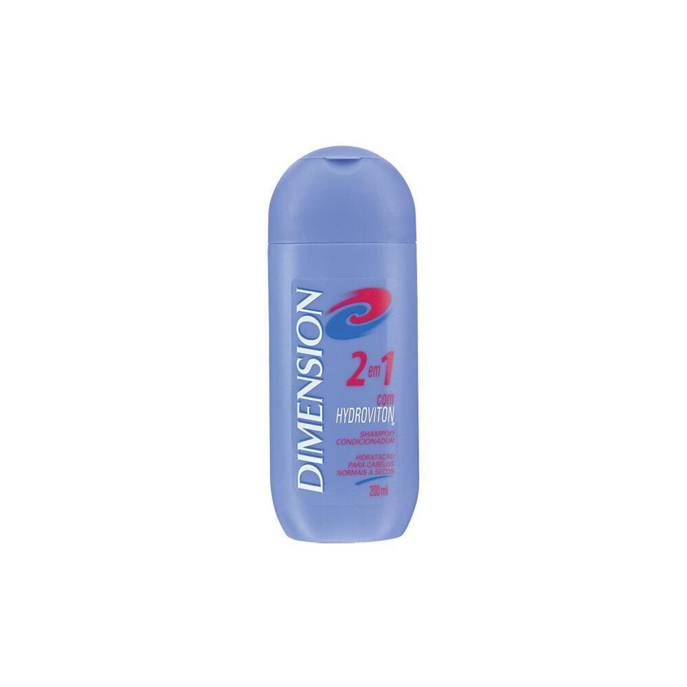 Shampoo 2 em 1 Dimension Cabelos Normais a Secos 200ml