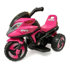 Moto Elétrica Infantil Bandeirante GT2 Turbo 12V Rosa - Bandeirante - 2562  BAND2562