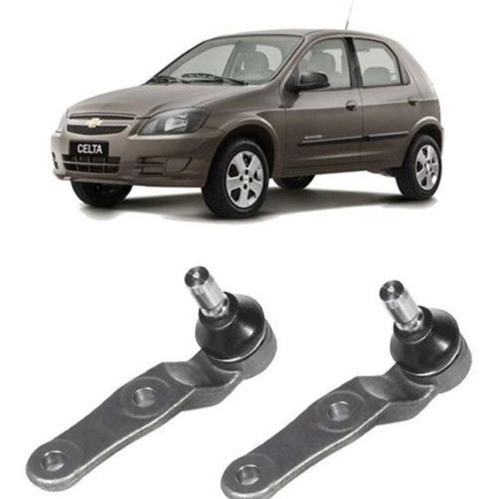 Kit 2 Pivô Bandeja Dianteira Chevrolet Celta 2001 2 2003