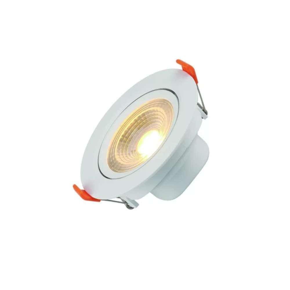 Spot Led Embutir Redondo 3W 4100K Blumenau Bivolt Branco