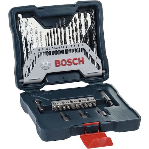 imagem-Jogo De Brocas/ Ponteira  33Pcs X-Line Bosch 2607.017.398-000