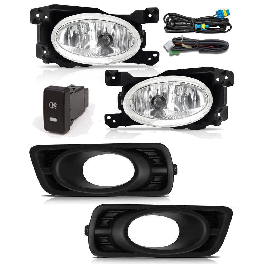 Kit Farol De Milha Neblina Honda City 2012 2013 2014 2015