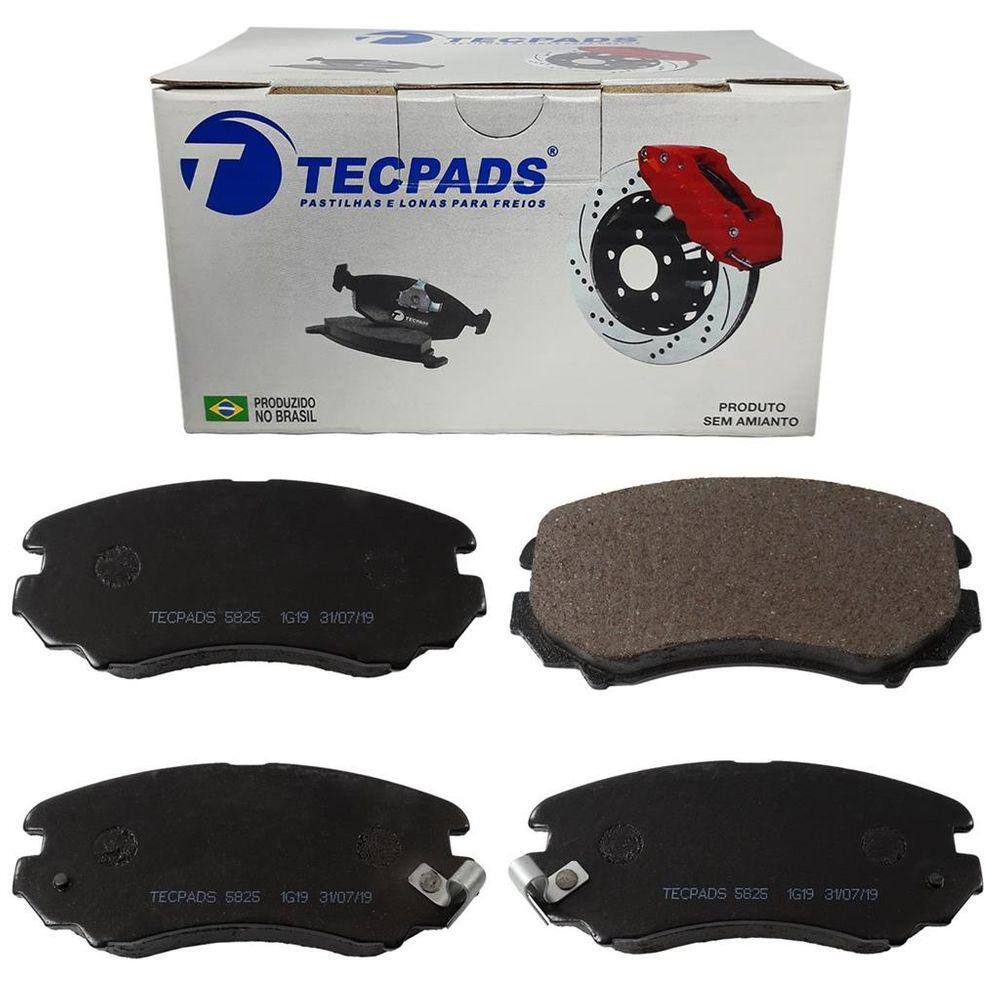 Pastilha Freio Dianteira P/ Hyundai Tucson Azera Kia Magentis Spatage Soul